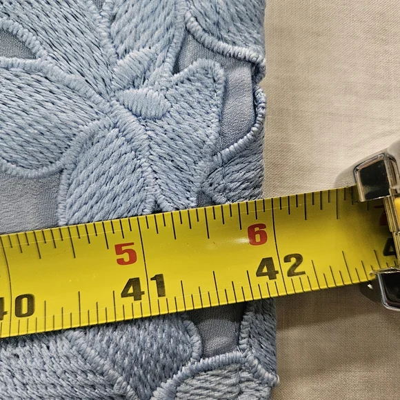 NWT Size 8 J. Crew Elegant Blue Lace Dress - Picture 9 of 9